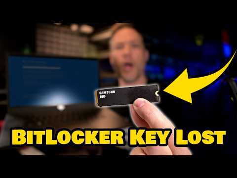 Their Company Data Is Trapped On This BitLocker-Encrypted SSD