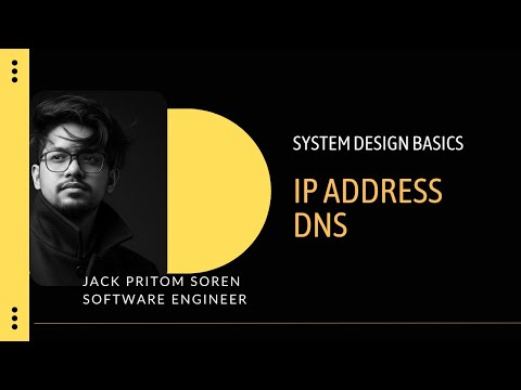 System Design Basics in Bangla | How Browsers Find Websites (IP Address + DNS Explained)