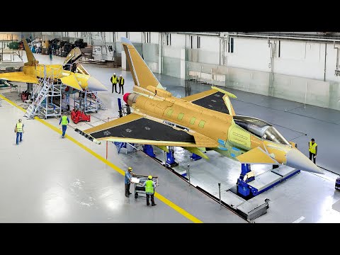 How the European Union Builds Its Super Advanced Jet Fighter Inside Billions $ Factory