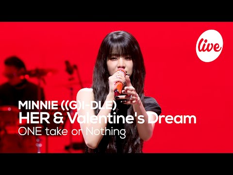 [4K] MINNIE ((G)I-DLE) “HER & Valentine's Dream” Band LIVE Concert [it's Live] K-POP live music show