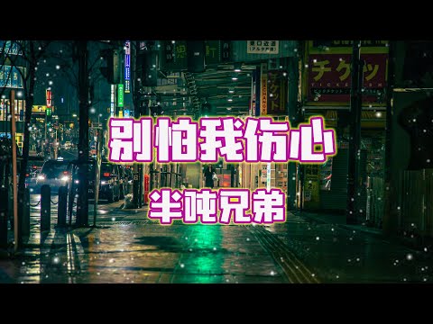 半吨兄弟 - 别怕我伤心 (原唱:张信哲)『一颗爱你的心,时时刻刻为你转不停。』【動態歌詞】♪