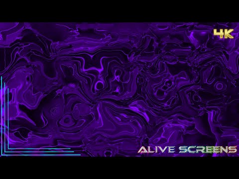 Purple Abstract Seamless Loop Height Map / Topographic Background 4K  UHD TV Screen Ambient Visual