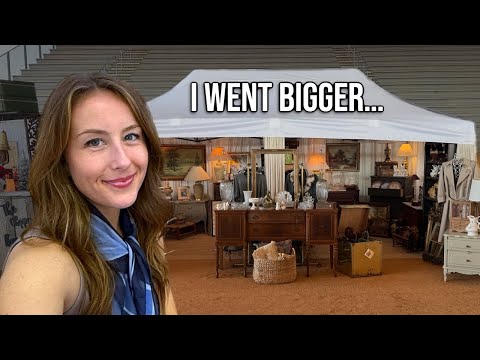Selling My Thrift Flips at a Vintage Market (x2)