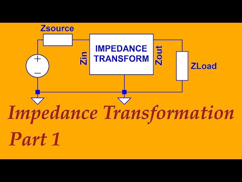 Impedance Matching (Pt1): Introductions (079a)