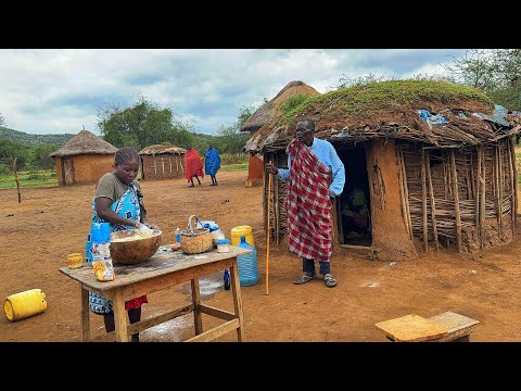 African Village Life/Village Christmas Preparations