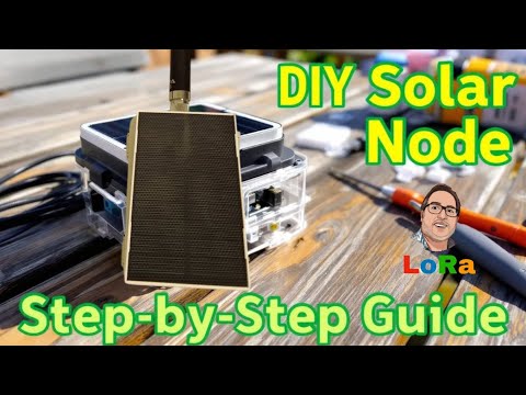 DIY Solar-Powered Meshtastic Node Build 🌞