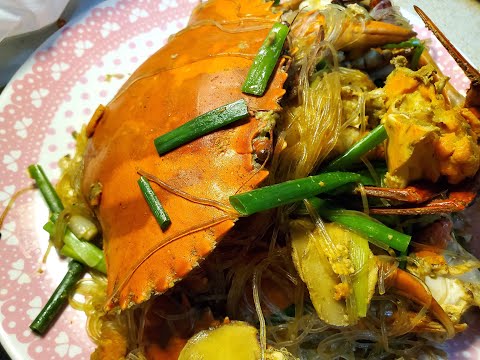 粉絲蟹煲 / 這樣煮都可以 / 鑊氣唔係最重要 / 估下要幾多錢$ Crab with Green Bean Vermicelli Pot 【20無限】