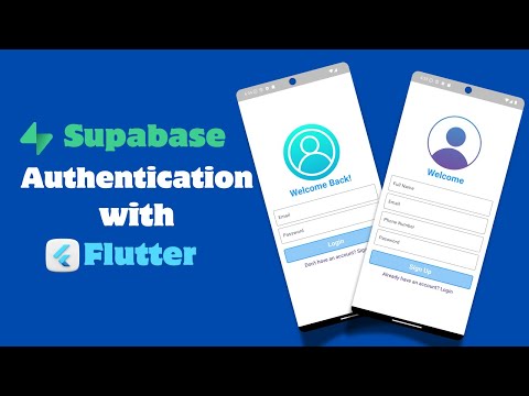 Flutter Supabase Authentication Tutorial | Login & Signup with Supabase Auth with Flutter|# Supabase