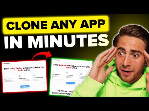 I Cloned a $50 Million App in Less Than 15 Minutes Using AI (Bolt v2 Beginner’s Tutorial)