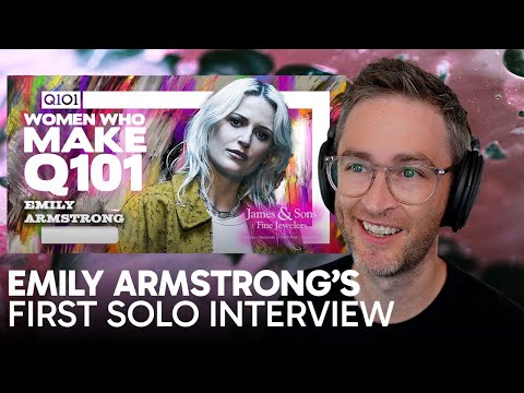 Emily Armstrong's first solo interview since joining LINKIN PARK Reaction