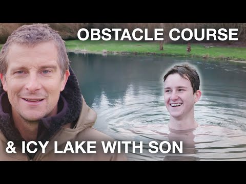 Bear Grylls Is Challenging His Son To Take A Dive in an Icy Lake! - Best of Bear