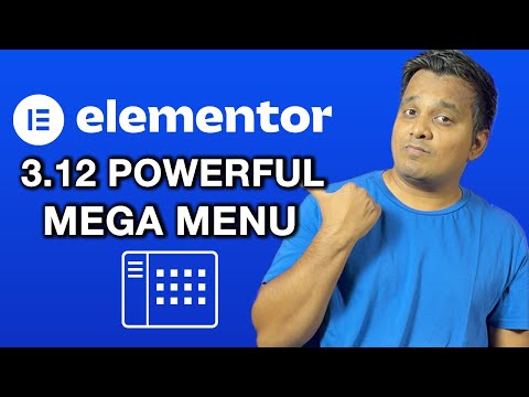 New Elementor Pro 3.12 Mega Menu - Create Complex WordPress menus