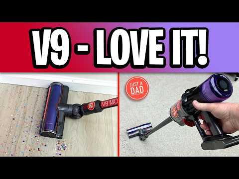 I Tried the New Dyson V9 and Here’s What Happened!