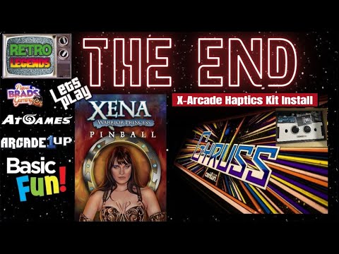 Basic Fun + Arcade1Up - Xena Warrior Princess Pinball - Gyruss -Elevator Action Pinball?