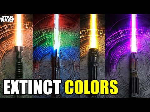Why These Lightsaber Colors Went Extinct - Star Wars Explained
