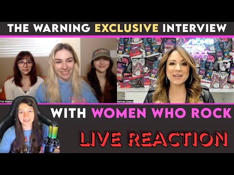 Live Reaction to The Warning! Interview With Women Who Rock!