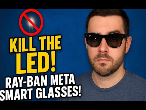 RayBan Meta MOD: Permanently Disable LED Recording Indicator