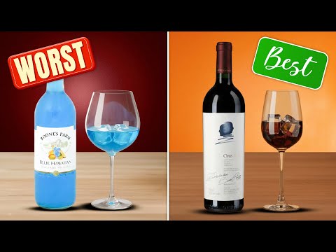 15 Famous Wine Brands Ranked Worst to Best!