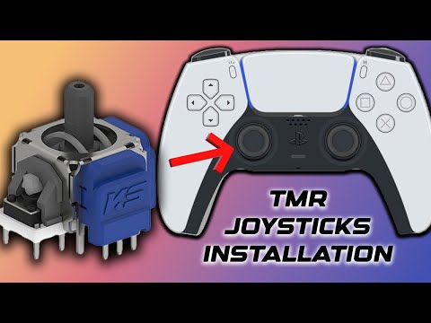 K-Silver TMR Joystick Installation for DualSense PS5 Controller