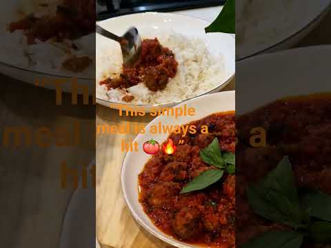 “This simple meal is always a hit 🍅🔥 👇 [https://youtu.be/f2iNZ0gdMVs?si=pXsbNWRXNIrG5_Ep]  #cooking
