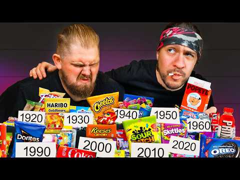 We Ate Snacks from the Past 100 Years...