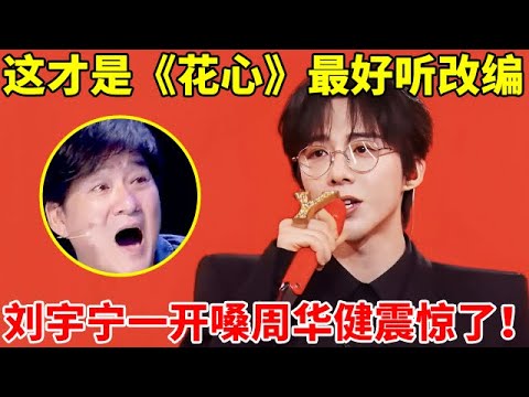 这才是《花心》最好听改编!刘宇宁一开嗓,周华健都震惊了【最美歌声·精编版】#刘宇宁 #大张伟 #毛不易