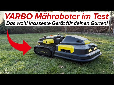 Yarbo robotic lawnmower module in the test - probably the coolest robotic lawnmower for your garden!
