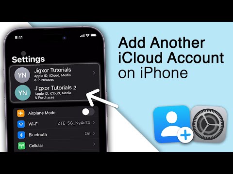How To Add Another iCloud Account on iPhone! [2024]