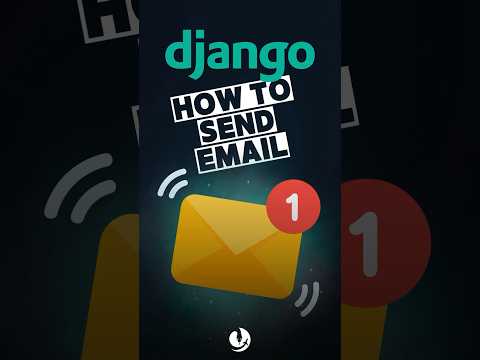 🚀 How to send E-MAILs in Django — FAST & SIMPLE #pythonanddjangofullstackwebdeveloper