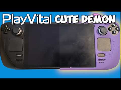 PlayVital's Cute Demon covers - Steam Deck Review