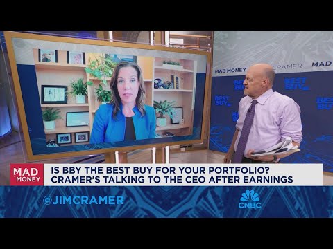 Best Buy CEO Corie Barry goes one-on-one with Jim Cramer