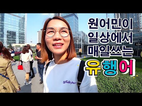 일상에서 매일 쓰는 중국어 유행어 인터넷 용어, 신조어 정리