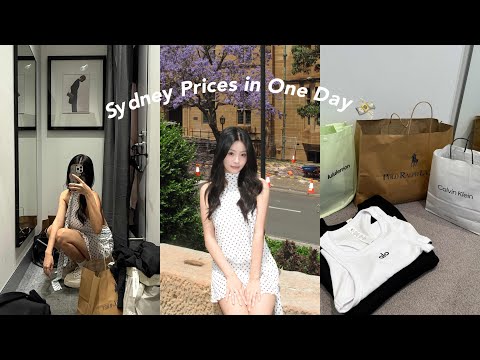 Vlog 104: Experiencing Sydney, Australia's prices with New Taiwan Dollars 💸 I actually spent xxxx...