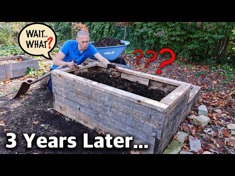 Just Bury Logs in your Raised Bed they said…