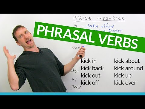 Learn 8 KICK Phrasal Verbs in English: "kick back", "kick out", "kick up"...