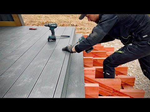 WE'VE BEGUN LANDSCAPING! DECKING INSTALLATION AT THE VERST!