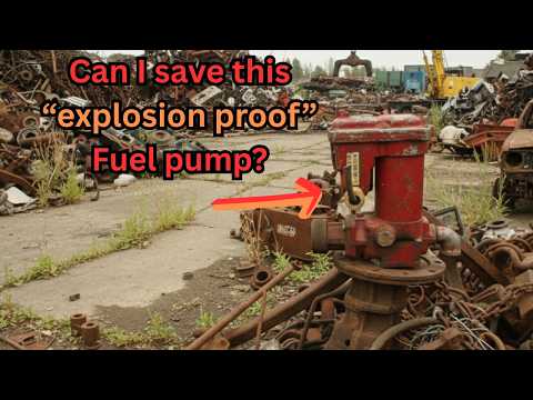 Can I save this "explosion proof" fuel transfer pump?