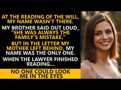 My Name Was Missing From the Will — Until the Lawyer Read My Mother’s Letter
