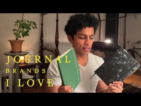 JOURNALS AND PENS, MY FAVORITE BRANDS AND WHY - With Rajiv Surendra