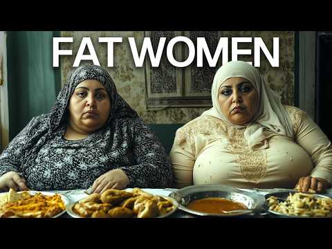 LE DONNE OBESE DELLA MAURITANIA - obbligate a ingrassare per essere più belle 🇲🇷