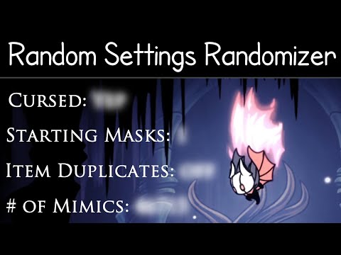 Randomizing The Hollow Knight Randomizer Itself