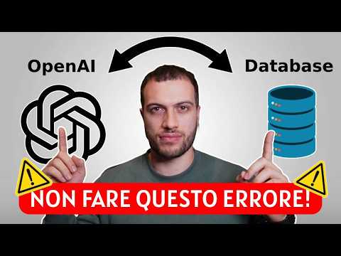 Il SEGRETO per Collegare un'AI al TUO Database (Senza Rischi!)