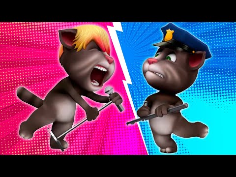 Talking Tom | Primer round | Episodio 106 - Compilación ⭐ Súper Toons TV - Peques