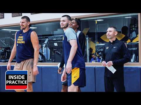 *EXCLUSIVE* Look Inside The Denver Nuggets Practice