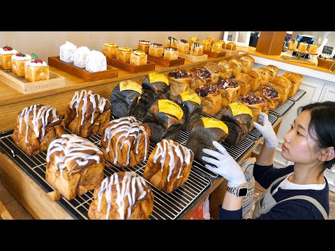 Unbelievable!! This Young Baker Sells Out 300 Bread Every Day / Korean street food