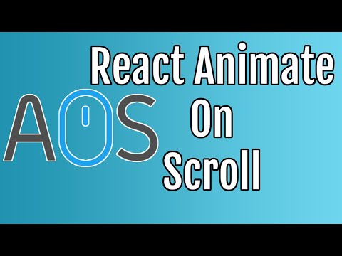 Page Animations On Scrolling In ReactJS
