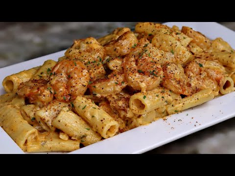The Secret To Make A Delicious Creamy Shrimp Pasta Recipe | 30 Minute Meal