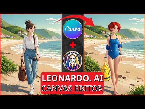 How to Edit Image in Leonardo AI's Canvas Editor | Image Editing IN 5 MINS
