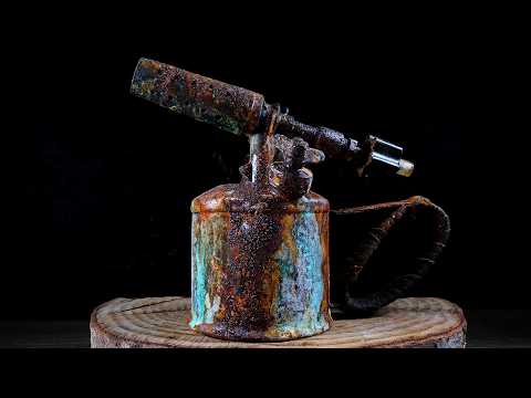Very Old 1900s Jewelry Blowtorch - Restoration