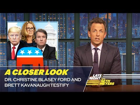 Dr. Christine Blasey Ford and Brett Kavanaugh Testify: A Closer Look